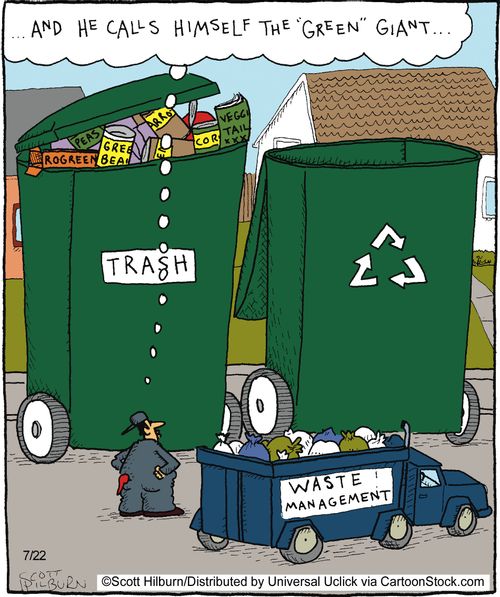 ...And he calls himself the 'Green' Giant...