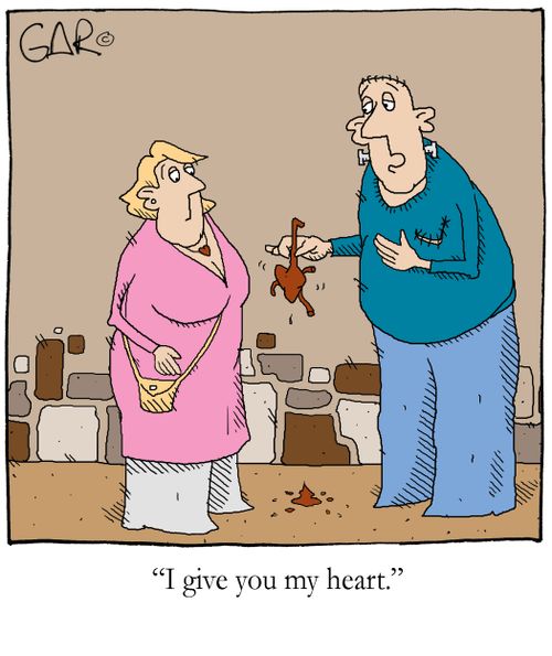 'I give you my heart,'