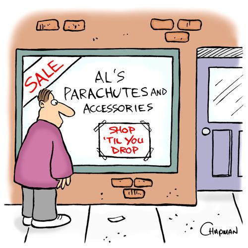 Al's Parachutes and Accessories Sale: Shop 'Til You Drop