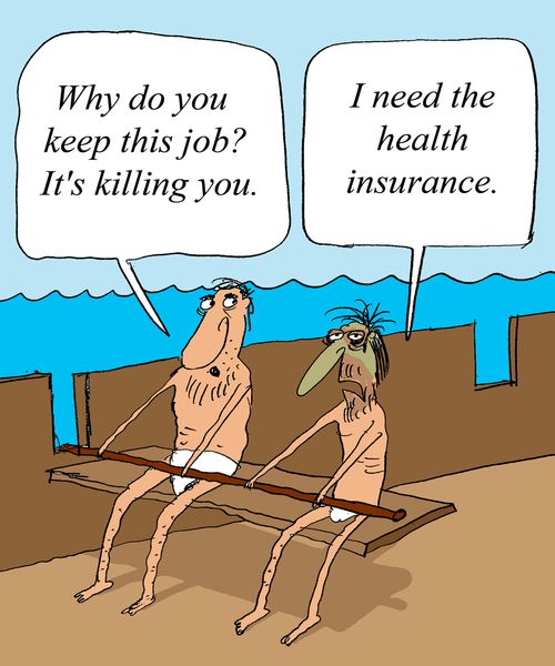 'Why do you keep this job? It's killing you.'