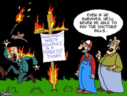 'Even if he survives, he'll never be able to pay the doctors' bills!'