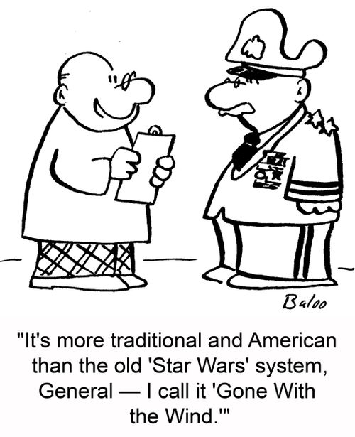 'It's more traditional and American than the old Star Wars system...'
