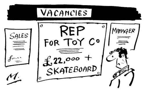 Perks Featured in Vacancy at Toy Company