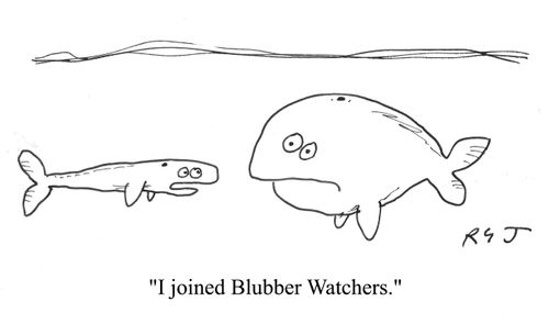 'I joined Blubber Watchers.'