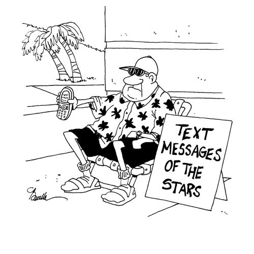 Text Messages of the Stars.