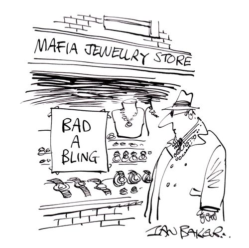 Bad a bling - Mafia Jewellery Store.