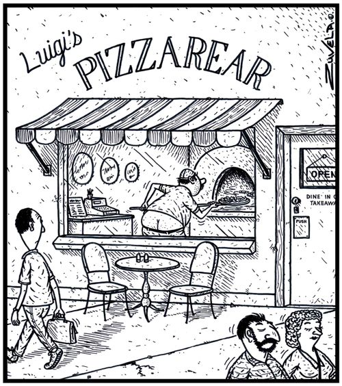 Luigi's Pizzarear 
