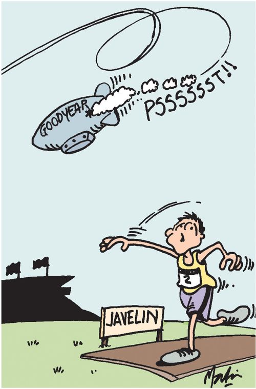 Good Year Blimp.