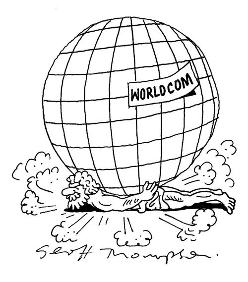 Worldcom falling on Atlas.