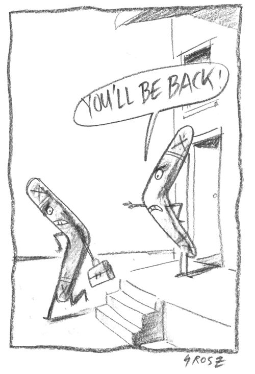 Boomerangs Arguing