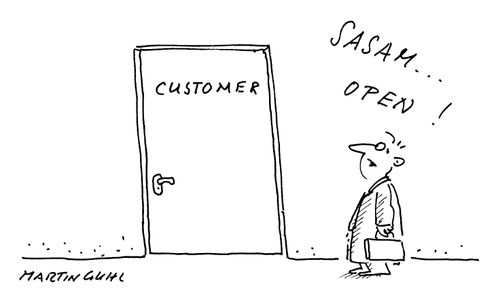Opening the door to new customers