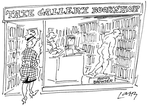 Gallery book shop - Rodin's Browser