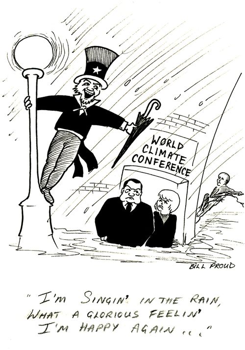 'I'm singin' in the rain, what a glorious geelin', I'm happy again...'