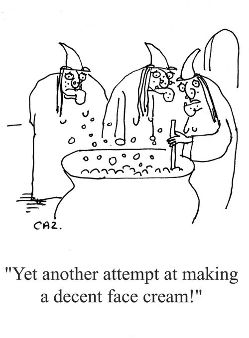 'Yet another attempt at making a decent face cream!'