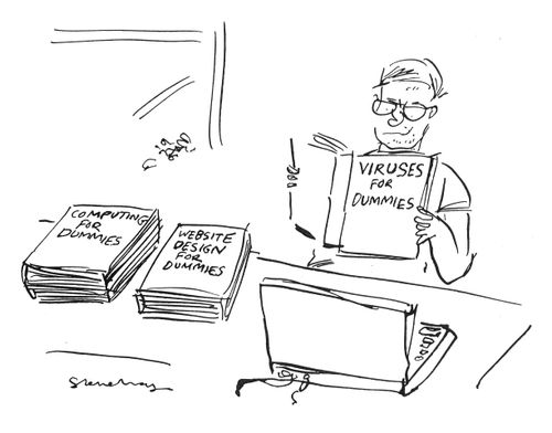 Computer books for dummies.