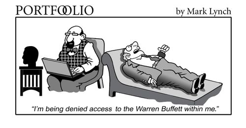 'I'm being denied access to the Warren Buffett within me.'