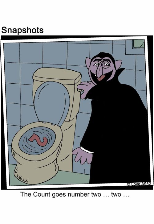The Count goes number two... two...