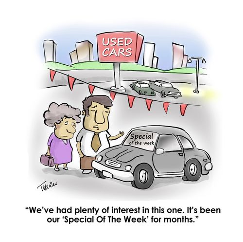 'We've had plenty of interest in this one. It's been our 'Special Of The Week' for months.'