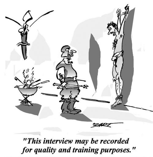 This interview may be recorded for quality and training purposes