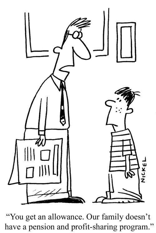 You get an allowance, not a pension and profit sharing allowance. 