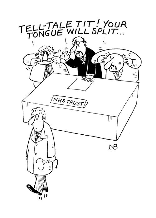 'Tell-tale tit, your tongue will split. . .'