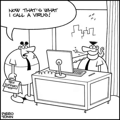 'Now that's what I call a virus!
