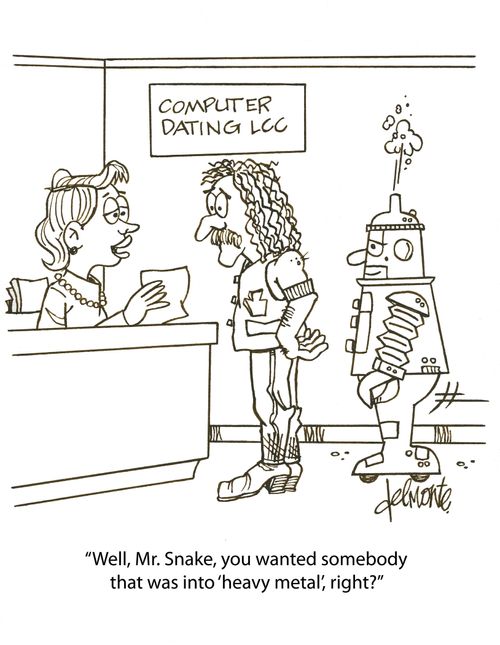 'Well, Mr. Snake, you wanted somebody that was into 'heavy metal', right?'