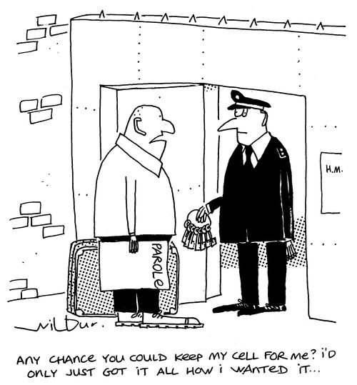 'Any chance you could keep my cell for me? I'd only just got it how I wanted it...'