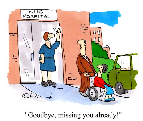 'Goodbye, missing you already!'