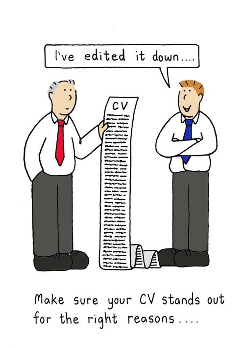 Make sure your CV stands out for the right reasons....