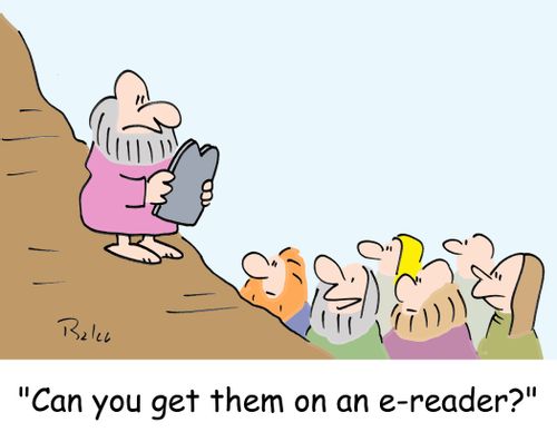 'Can you get them on an e-reader?'