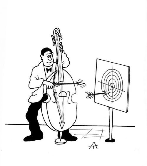 Cello arrows.