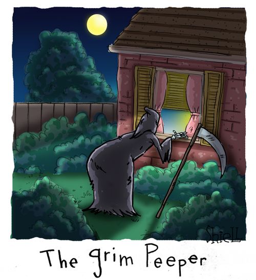 The Grim Peeper.