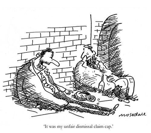 'It was my unfair dismissal claim cap.'