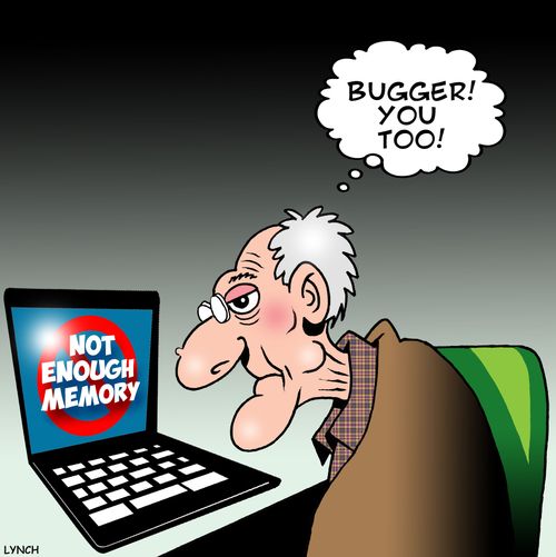 'Bugger! You too!'