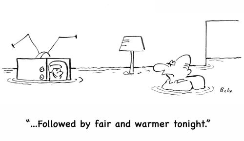 '...Followed by fair and warmer tonight.'