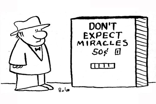 Vending Machine, Don't Expect Miracles.
