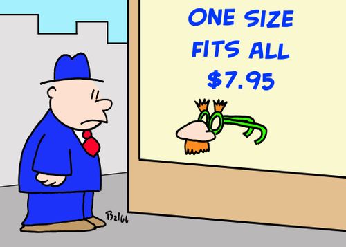 One Size Fits All.