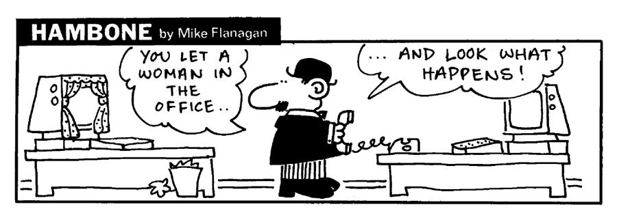 STRIP Hambone: Office with a womans touch