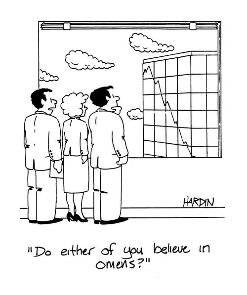 'Do either of you believe in omens?'