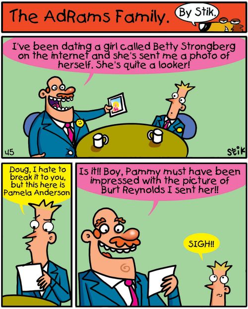 The AdRams Family no.7- Internet dating
