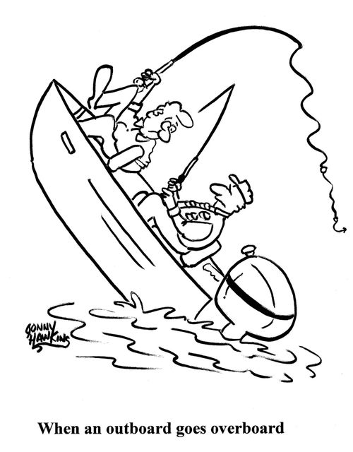  'When an outboard goes overboard'
