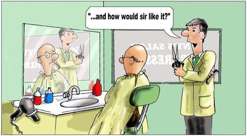 "...and how would sir like it?"