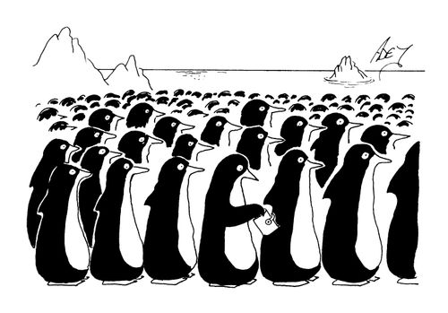 PPPPick pocketing a penguin