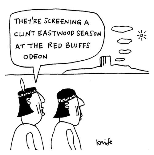 "They're screening a Clint Eastwood season."