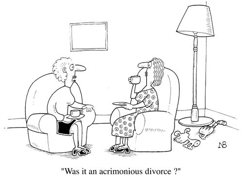 What is acrimonious Divorce
