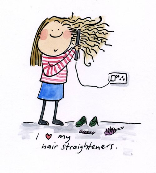 I love my hair straighteners.
