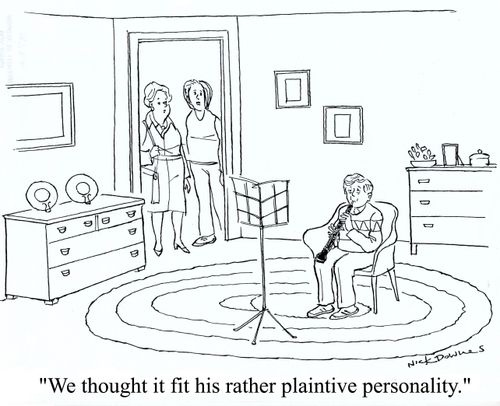'We thought it fit his rather plaintive personality.'