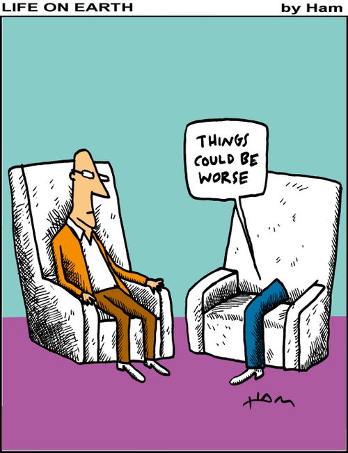 "Things could be worse."