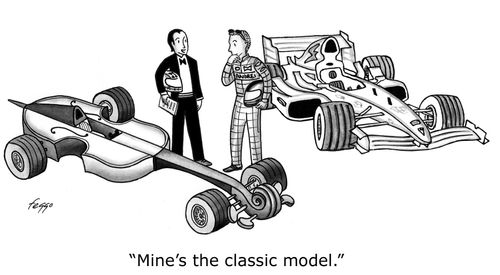 Formula One car models